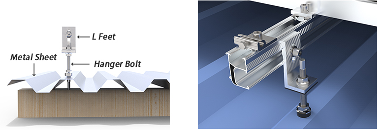 Hanger Bolt for Solar Mounting