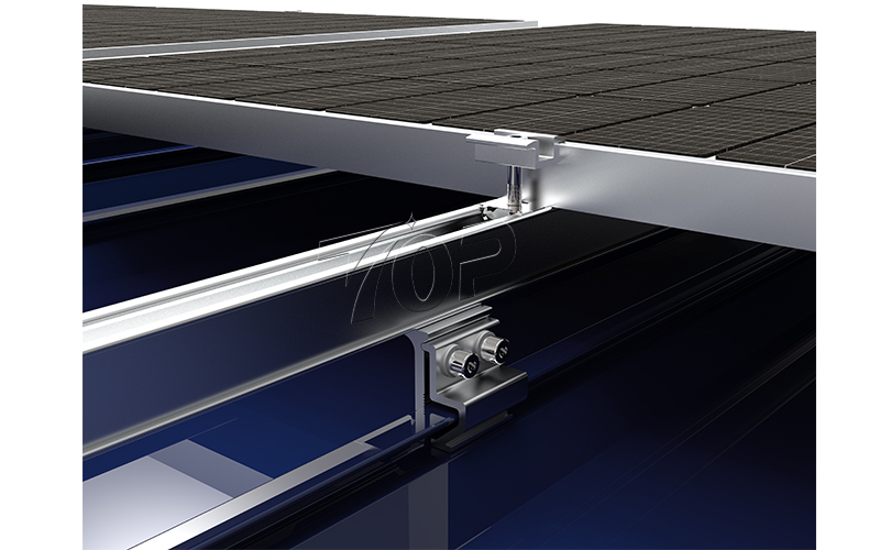 solar panel installation metal roof system