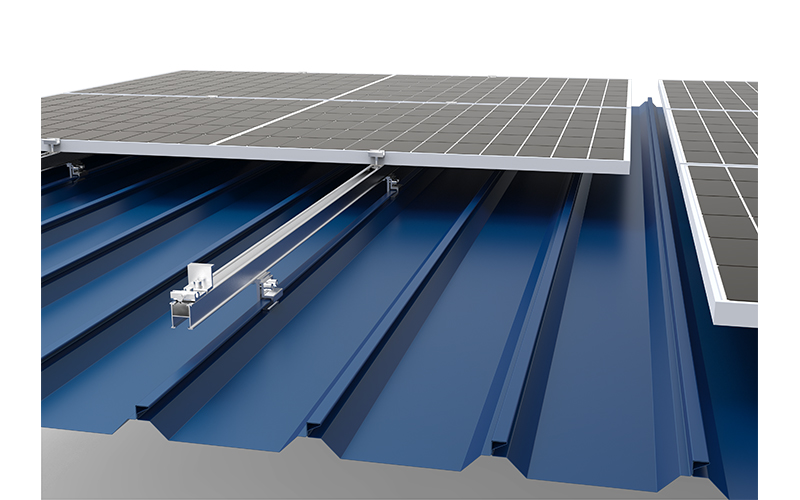 Rail Mount Solar Panel