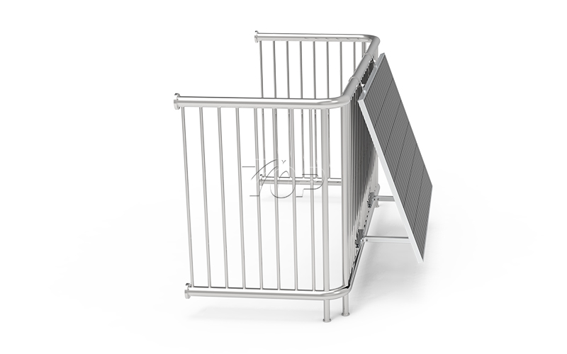 Eco-Friendly Balcony Solar Panel Mounts