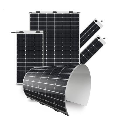 Painéis solares flexíveis de 380 W para barcos e telhados
        