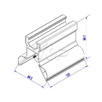 Rail-less mounting supplier China