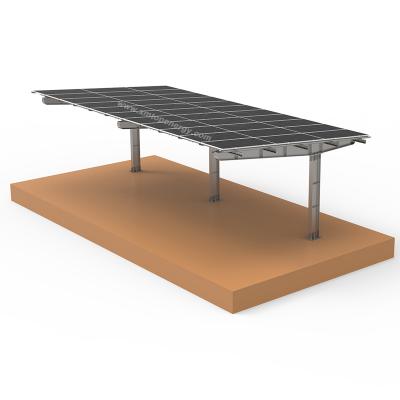 Low-Cost Solar Carport Mounting