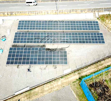 Solução de sistema fotovoltaico de montagem no solo 224KW