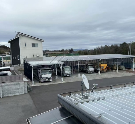 Carport solar à prova de água BIPV
