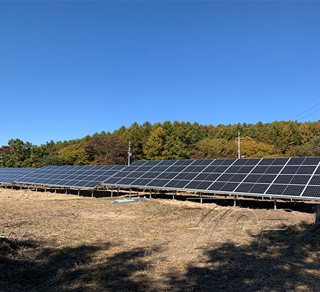 Solução de montagem no solo de 110KW