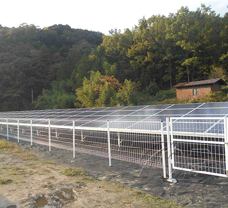Montagem de solo solar de alumínio 100KW